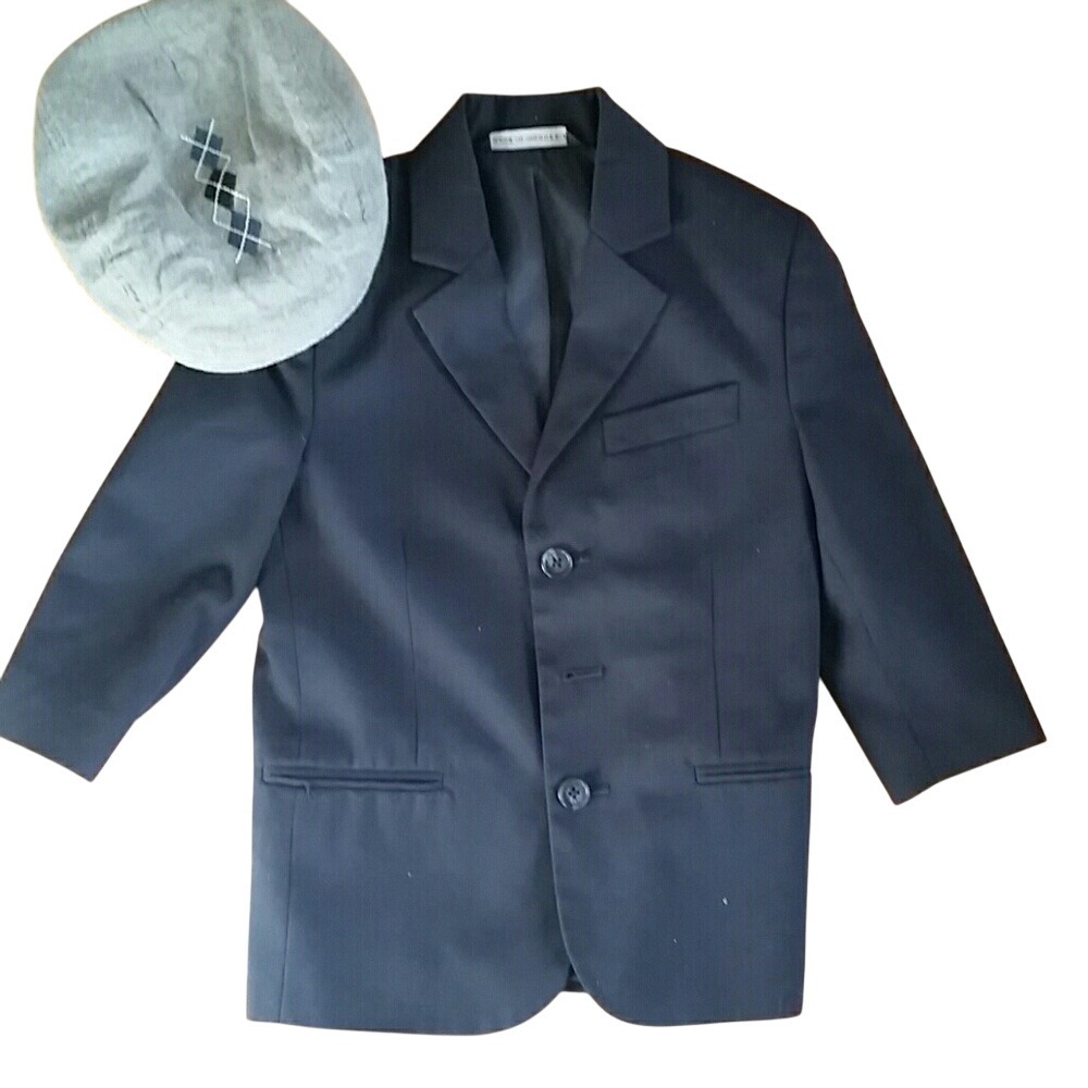 Cherokee Boys Navy Formal Suit Coat Size 4